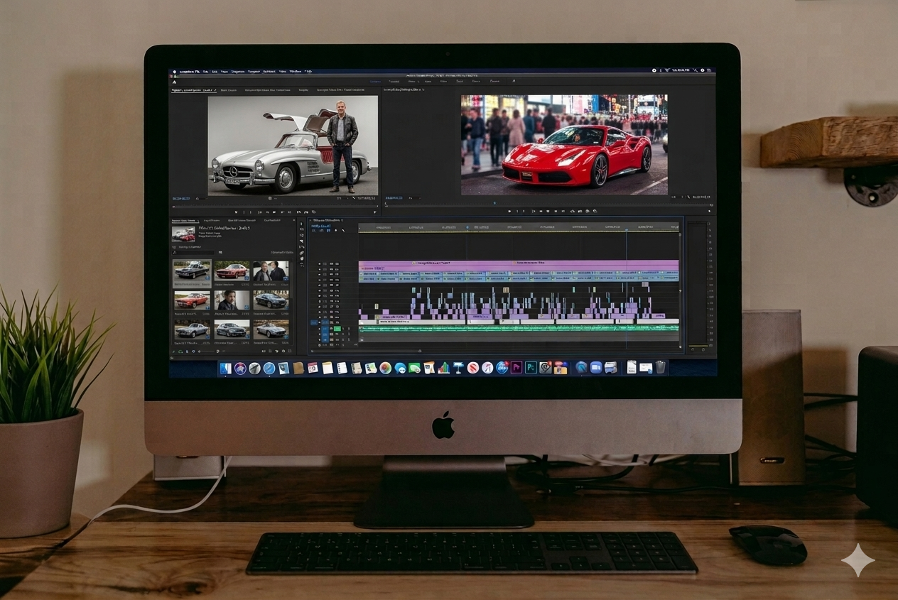 Edición profesional de video en iMac